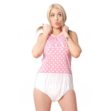 PINK BABY ROMPER 