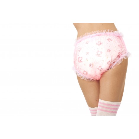 Silk Pink Ruffle Diaper Cover – DDLGVerse